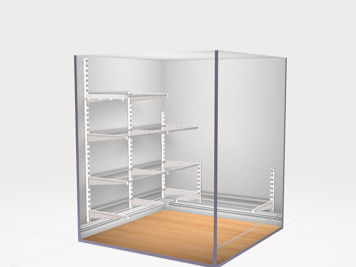 Planning with drawing tools for hallway.