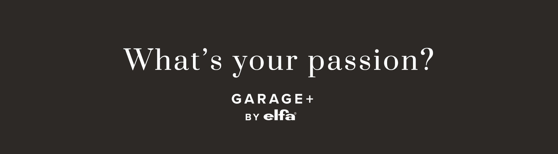 Black background with white text what's your passion?