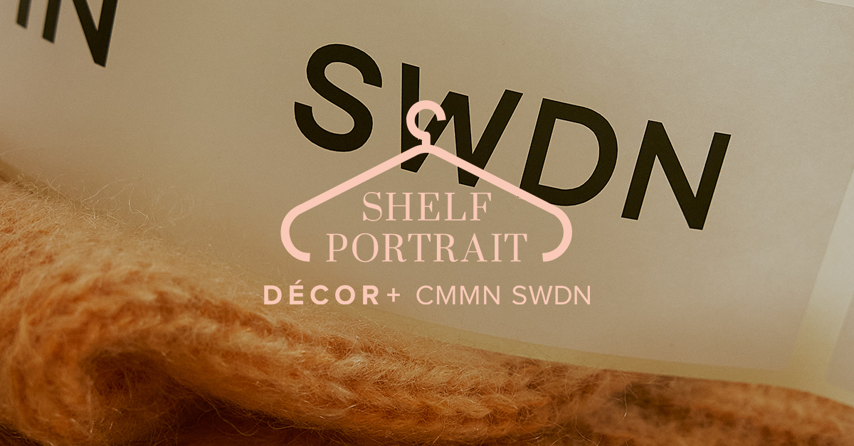 Shelf portrait with CMMN SWDN.