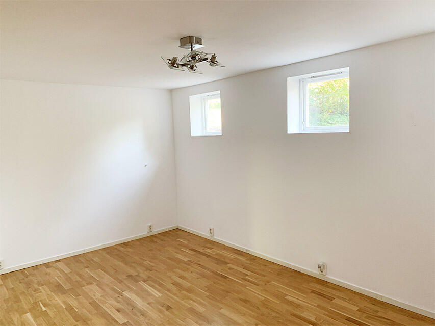 From a depressed basement room