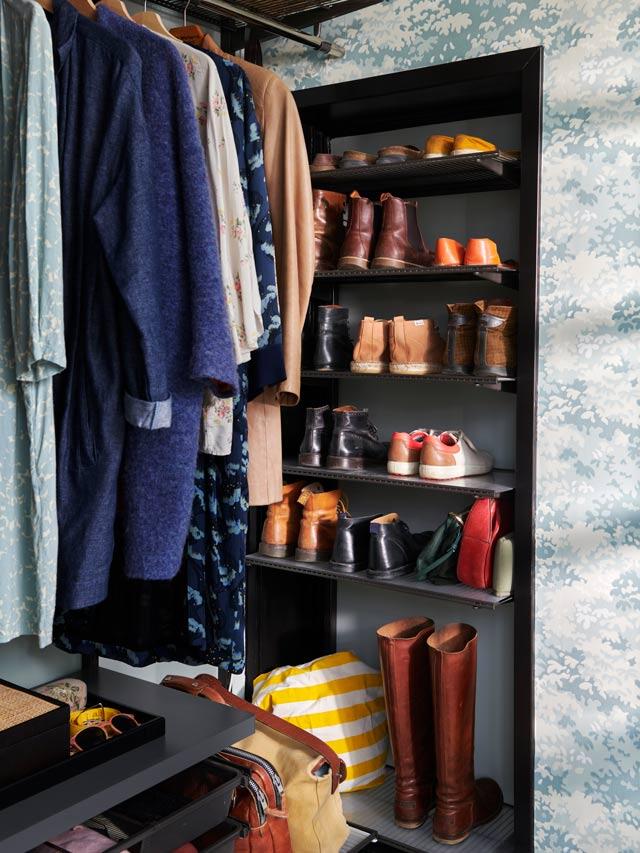 Graphite Clothing Storage