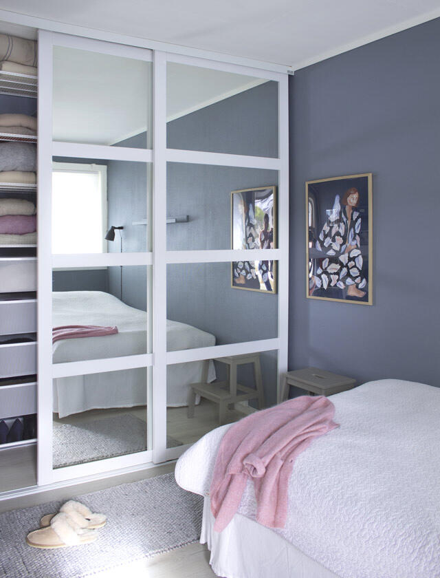 Grace-liukuovet peilillä