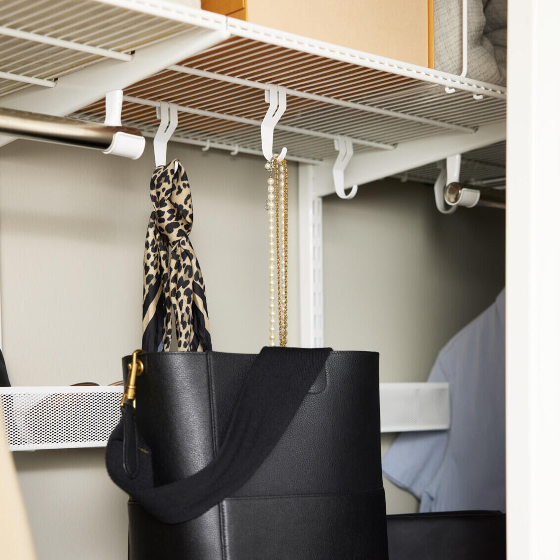 All-purpose hooks with clothes hanging