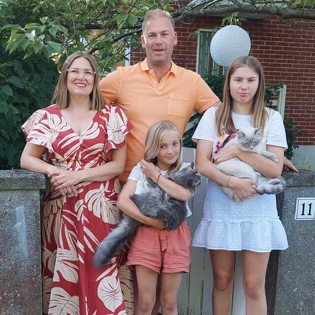 Jennie Salinder Family time in a bright home with Scandinavian décor and natural light