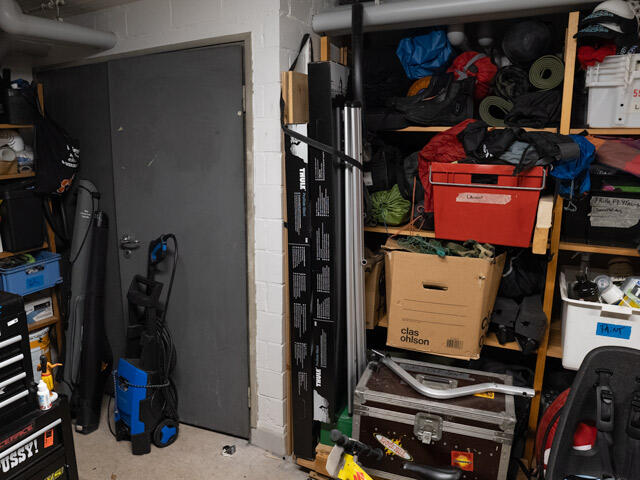Tom Nylund Garageult before elfa solution