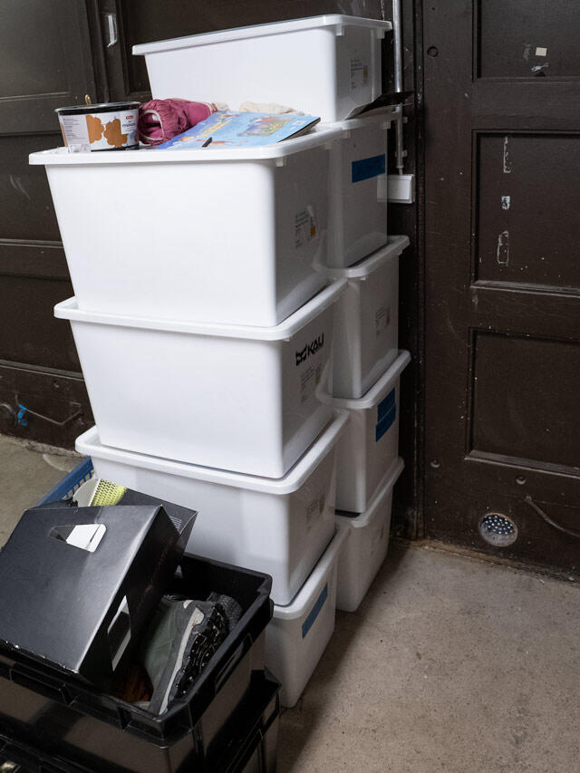 Many things need storage solution