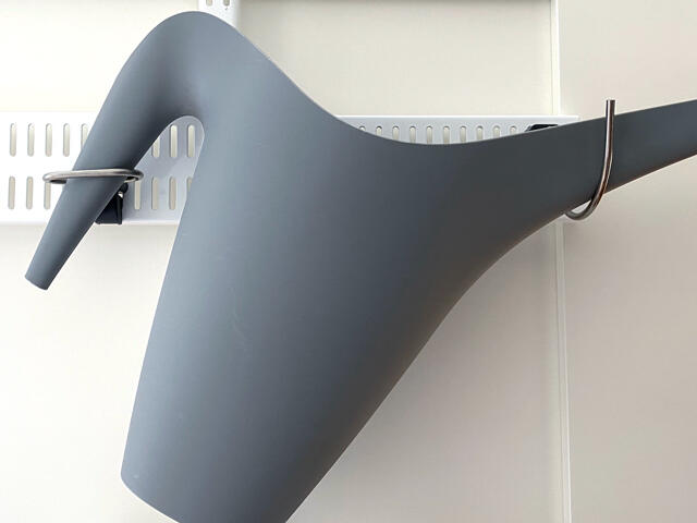 Storage solution for watering can