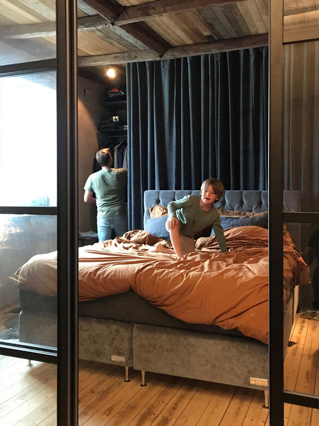 Sliding doors Artic transparent