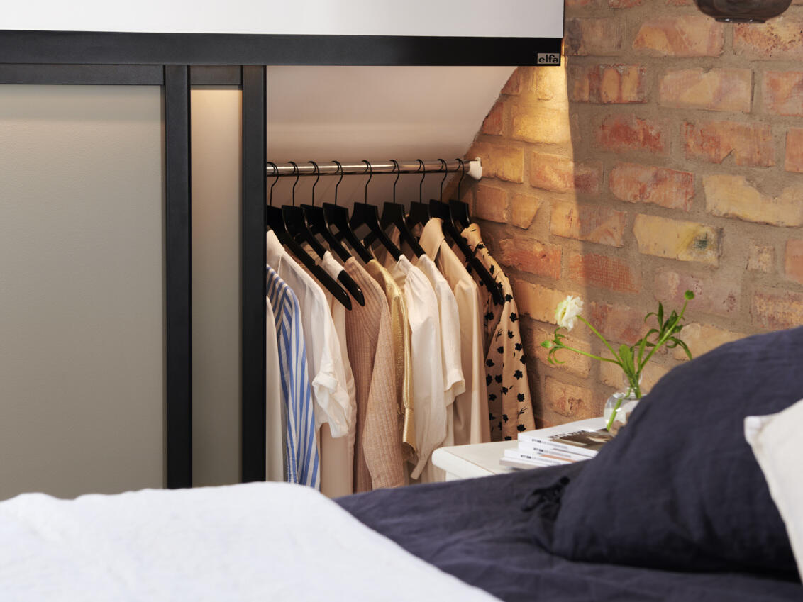 åben loftsskydedør Artic med belysning