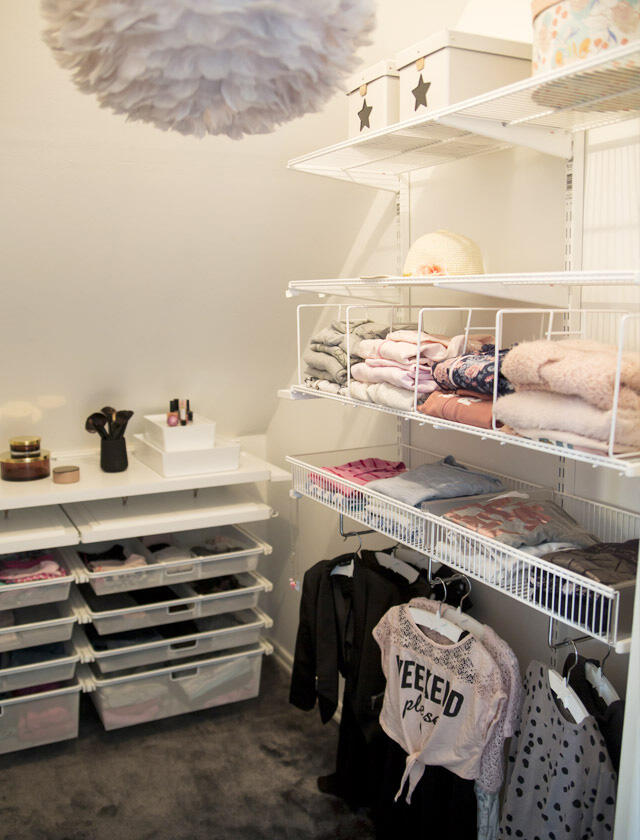 Elfa compact storage: maximum use of every square centimetre