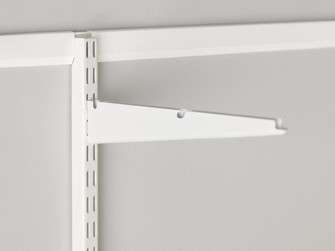 Tragleiste, Hängeschiene und Tragarm von Classic by Elfa.