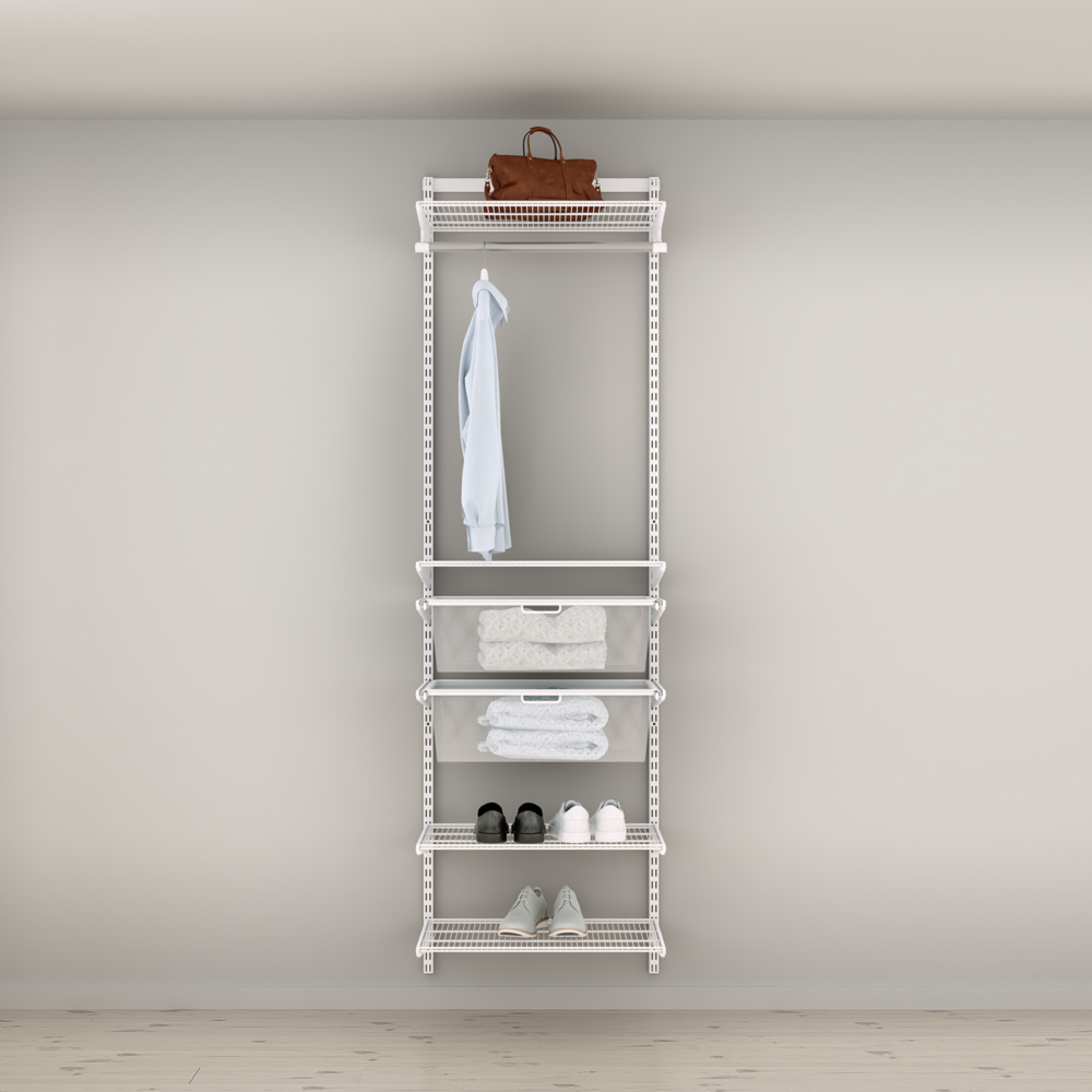 Garderobslösning Classic vit alt. 2