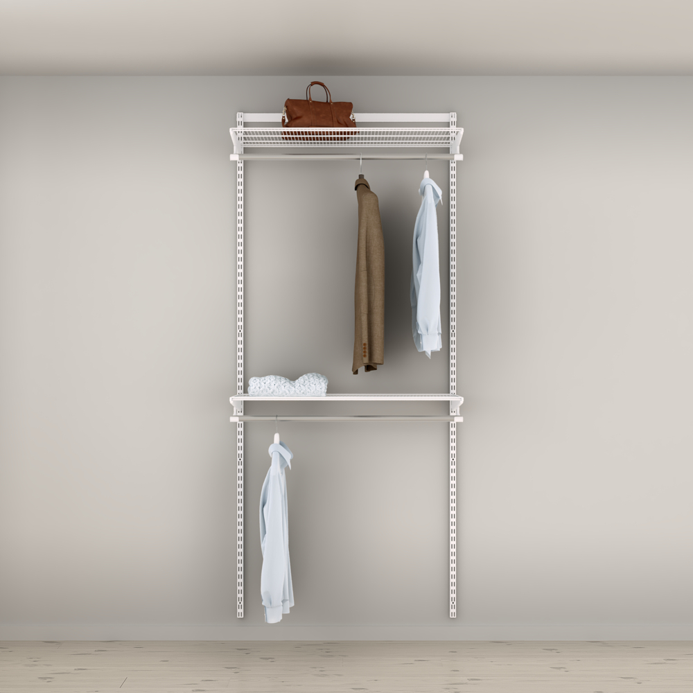 Garderobeløsning Classic White Opt 3 Main Square