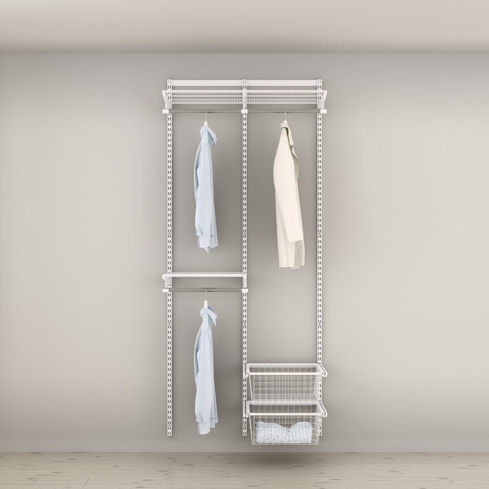 Garderobeløsning Classic White Opt 16 Stortorget