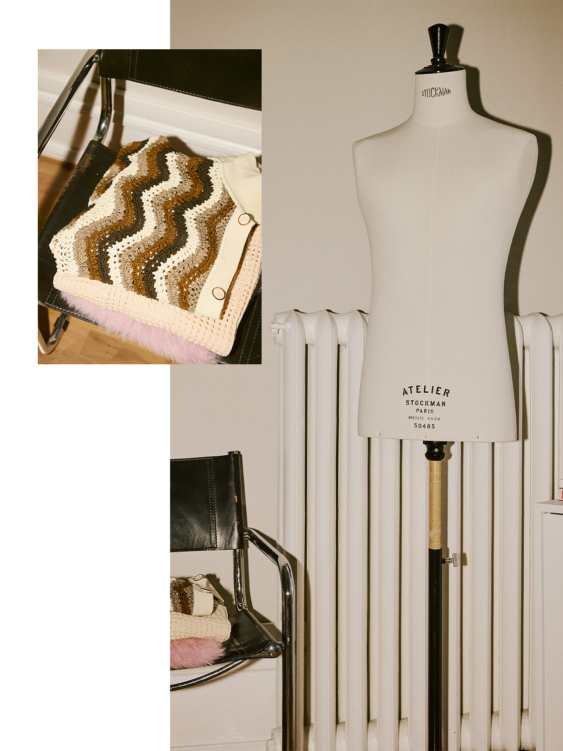 Details from the studio.